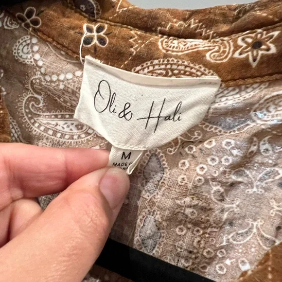 Brown Button-Up Shirt - Picture 2 of 3